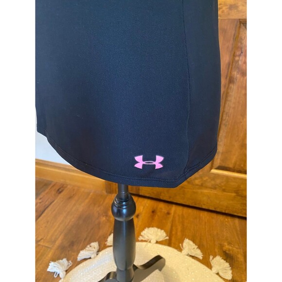 Under Armour T Shirt Size XS Top Womens  Dry Fit Black Breast Cancer Shirt - Picture 4 of 9